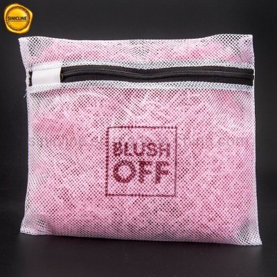 2020 Sinicline Custom Printed Cosmetic Tools Washing Laundry Mesh Bag