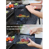 Non-Stick PTFE Mesh Grilling Bag Outdoor Picnic Tool BBQ Bake Bag